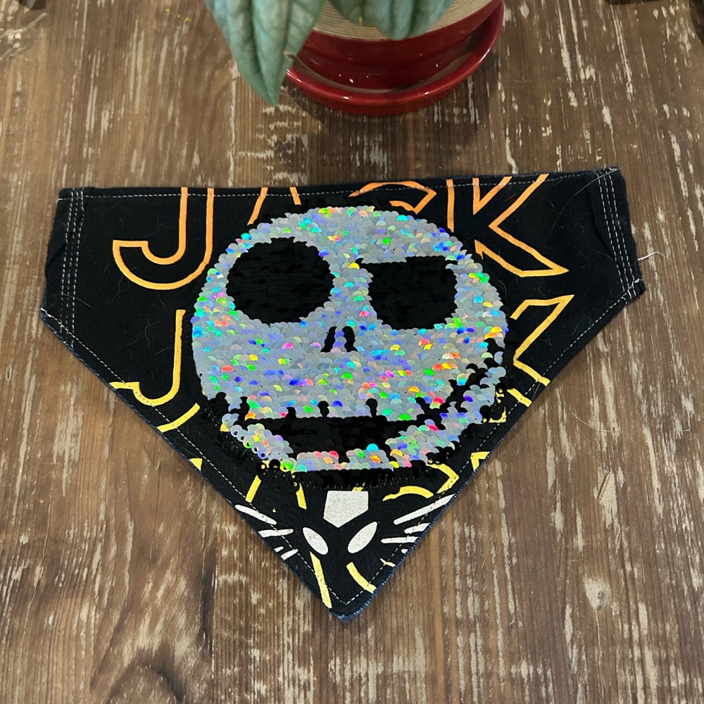 Vintage Jack Skellington Pet Bandana